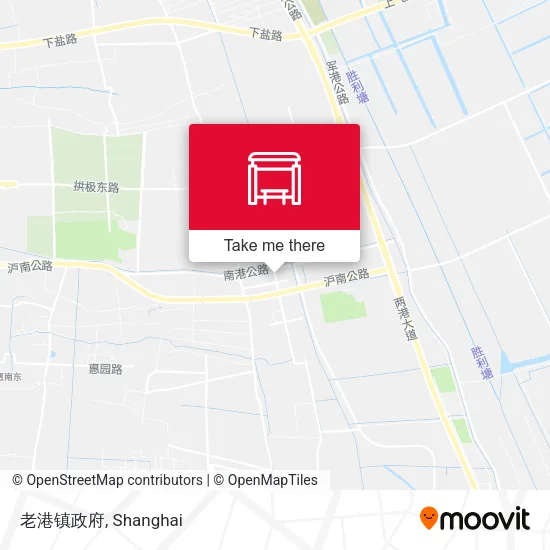 老港镇政府 map