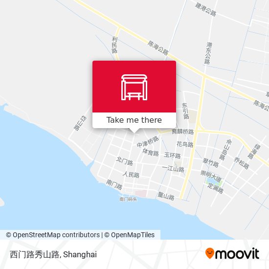 西门路秀山路 map