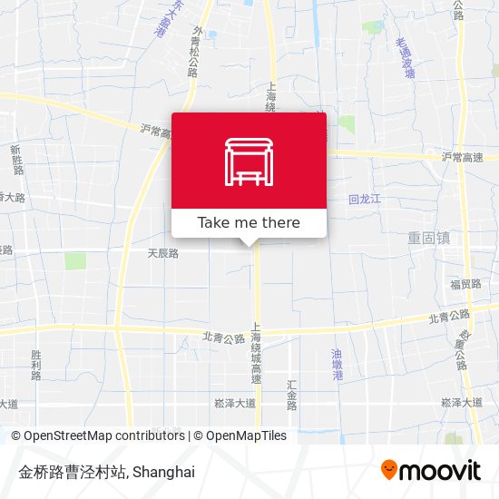 金桥路曹泾村站 map