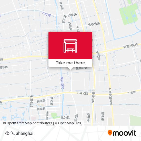 盐仓 map