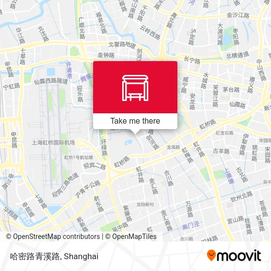 哈密路青溪路 map