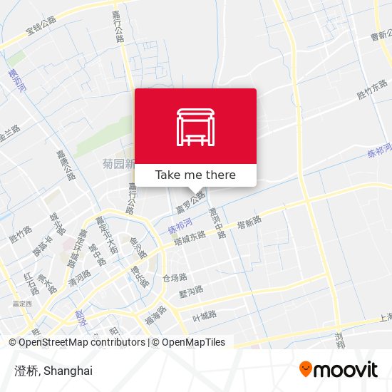 澄桥 map