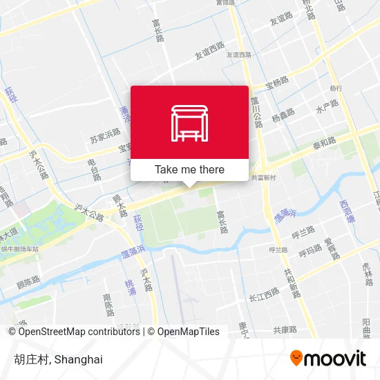 胡庄村 map