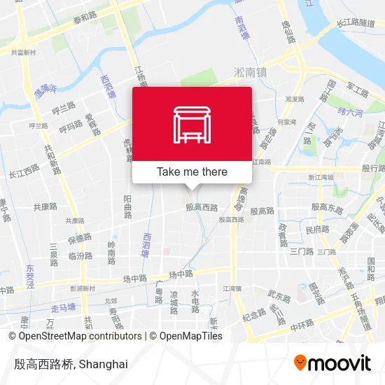殷高西路桥 map