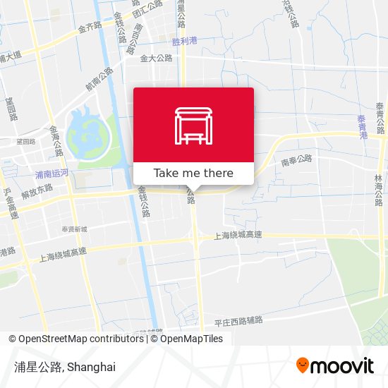 浦星公路 map