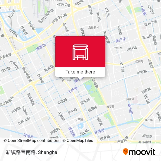 新镇路宝南路 map