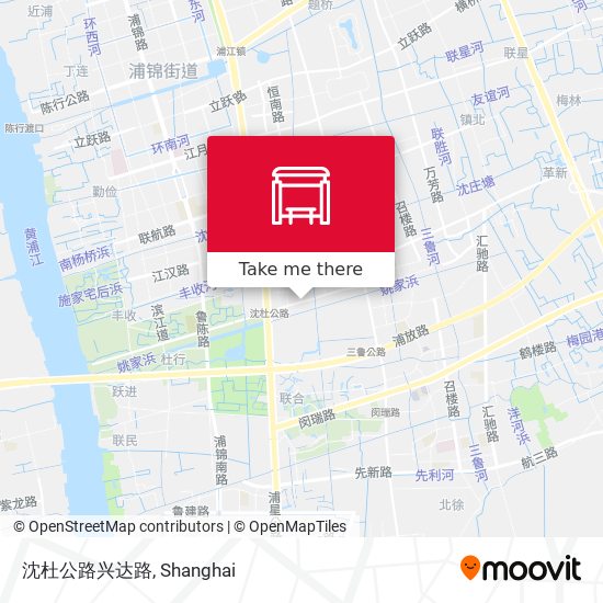 沈杜公路兴达路 map