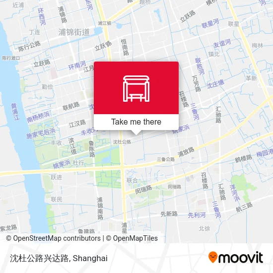 沈杜公路兴达路 map