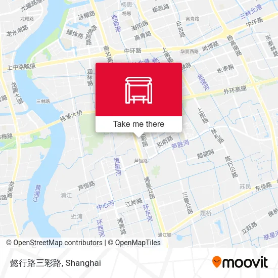 懿行路三彩路 map