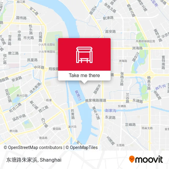 东塘路朱家浜 map