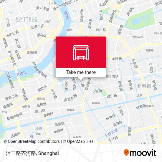 浦三路齐河路 map