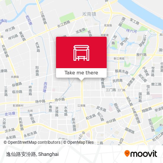 逸仙路安汾路 map