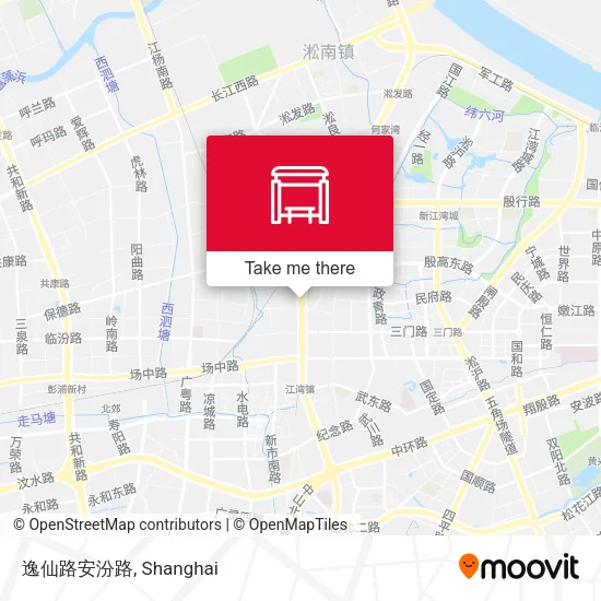 逸仙路安汾路 map