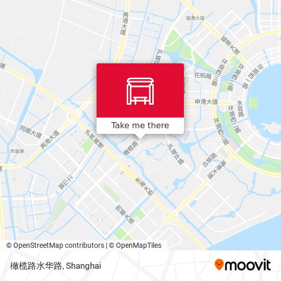 橄榄路水华路 map