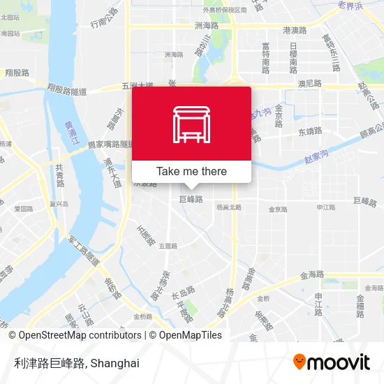 利津路巨峰路 map