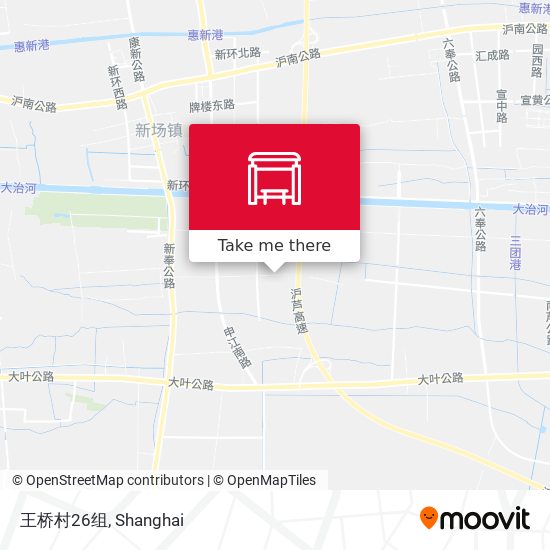 王桥村26组 map