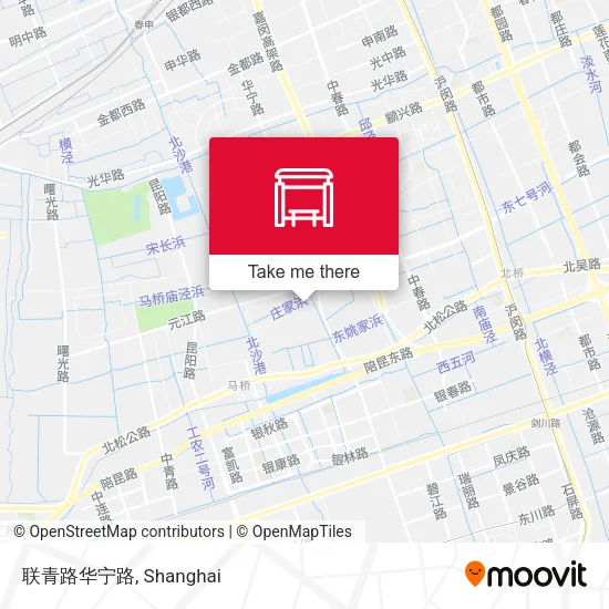 联青路华宁路 map