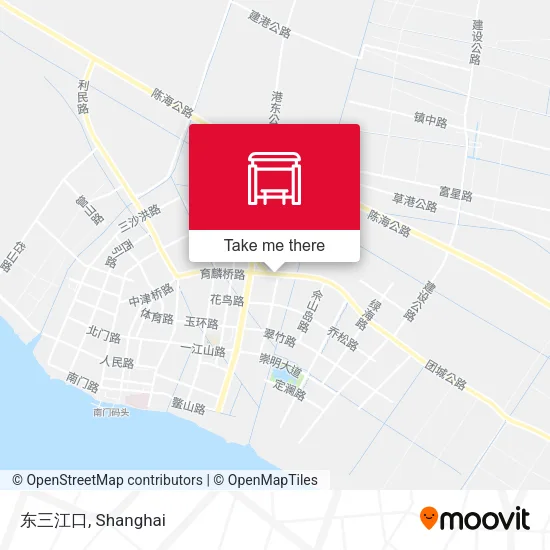 东三江口 map
