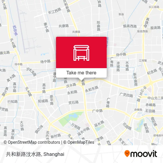 共和新路汶水路 map