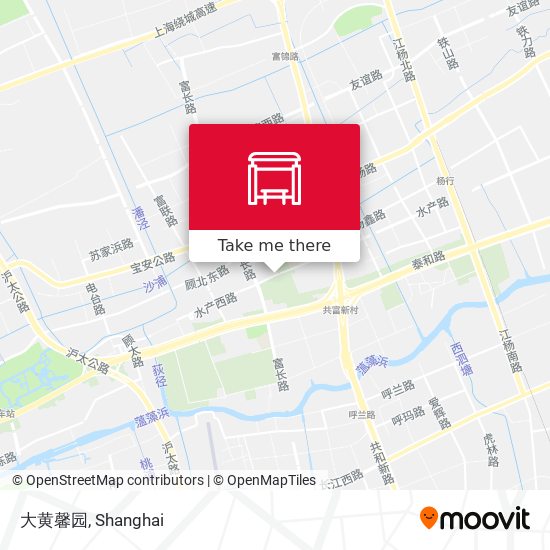 大黄馨园 map