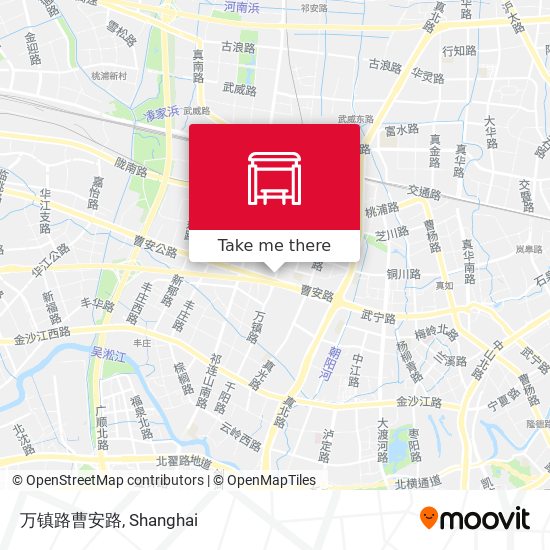 万镇路曹安路 map