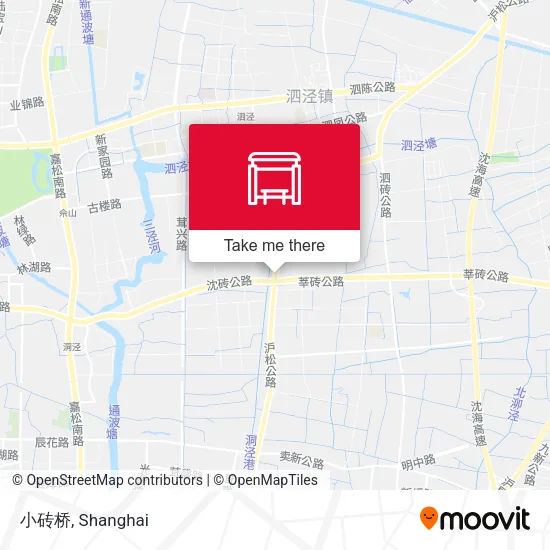 小砖桥 map