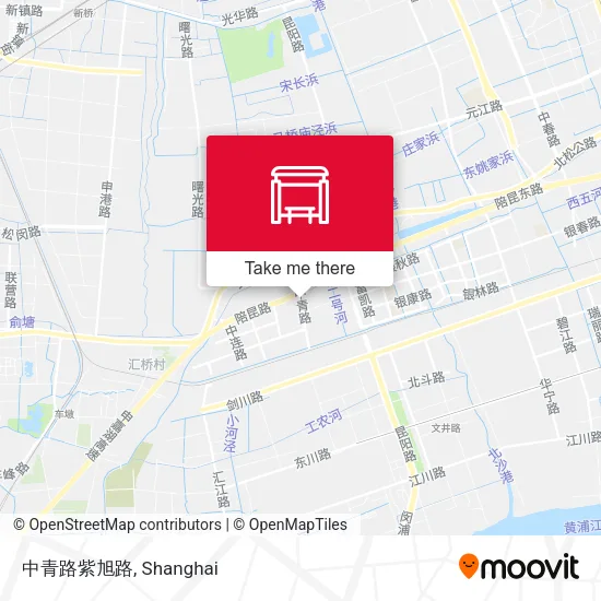 中青路紫旭路 map