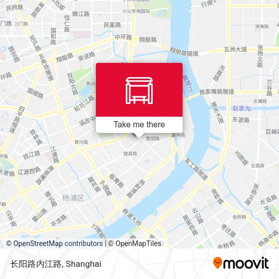 长阳路内江路 map