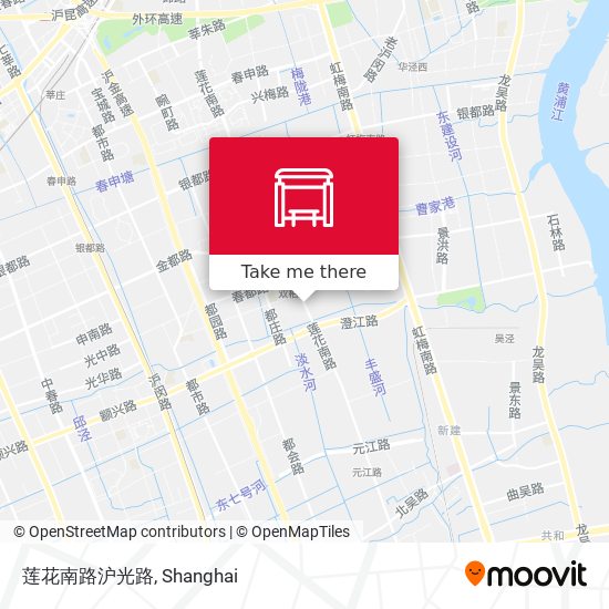 莲花南路沪光路 map