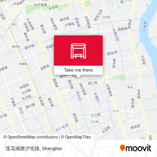 莲花南路沪光路 map