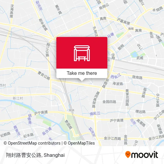 翔封路曹安公路 map