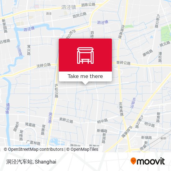 洞泾汽车站 map