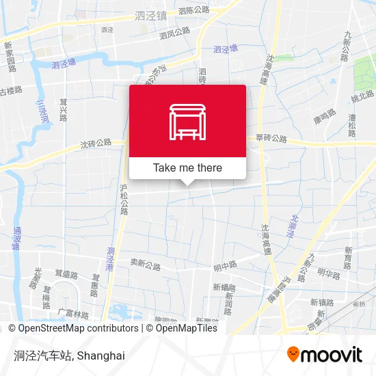 洞泾汽车站 map