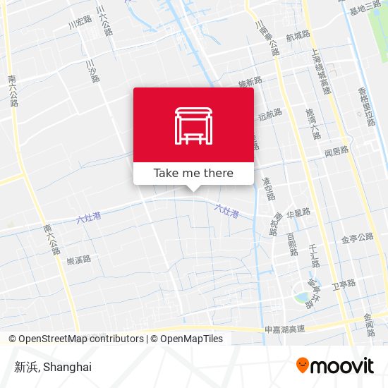新浜 map