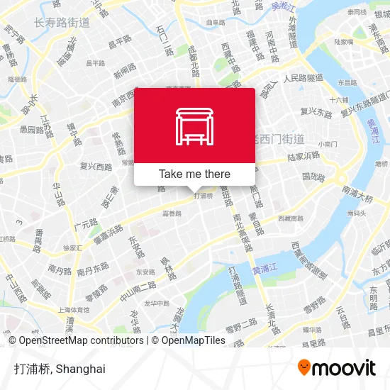 打浦桥 map