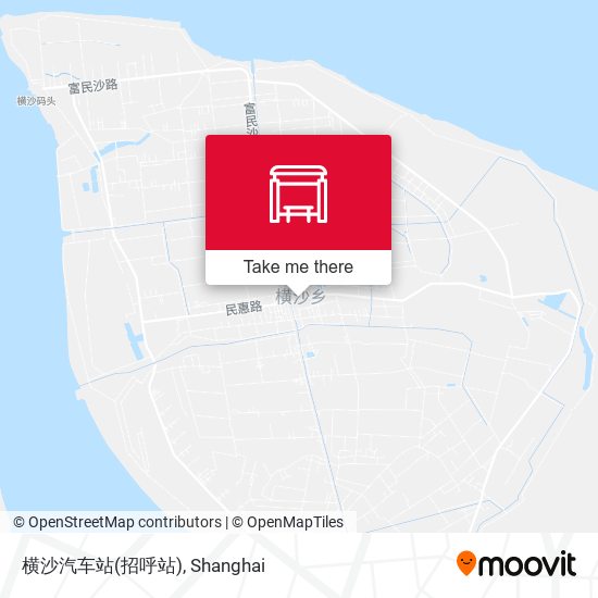 横沙汽车站(招呼站) map
