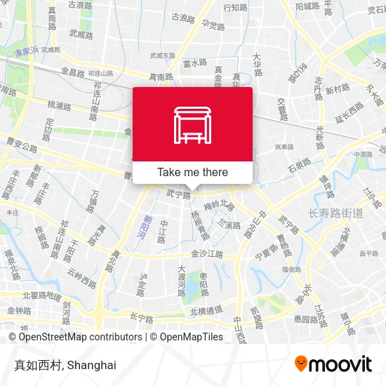 真如西村 map