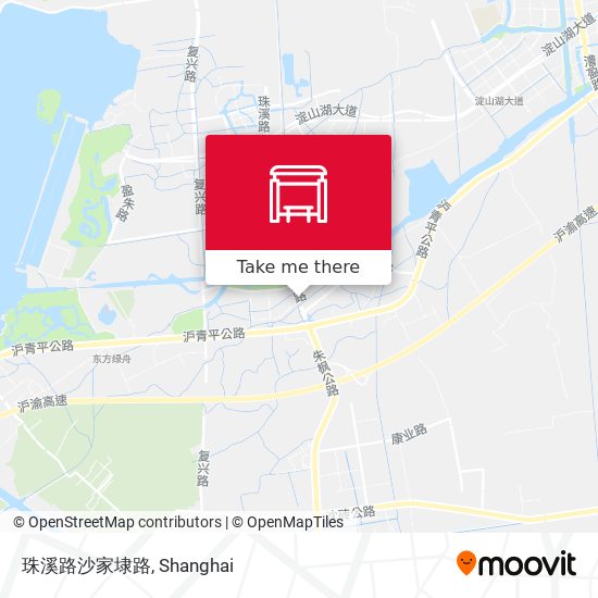 珠溪路沙家埭路 map