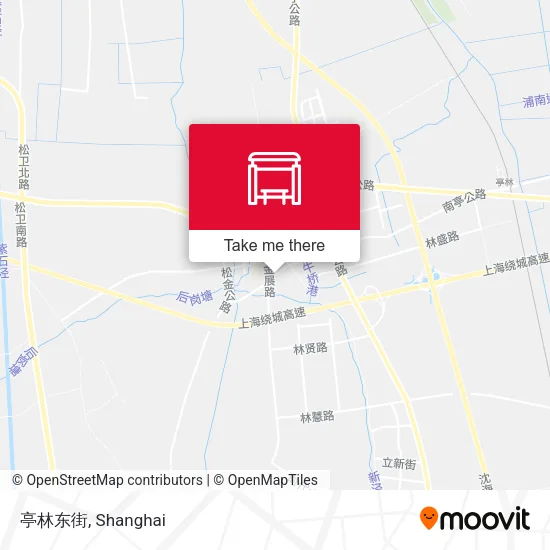 亭林东街 map