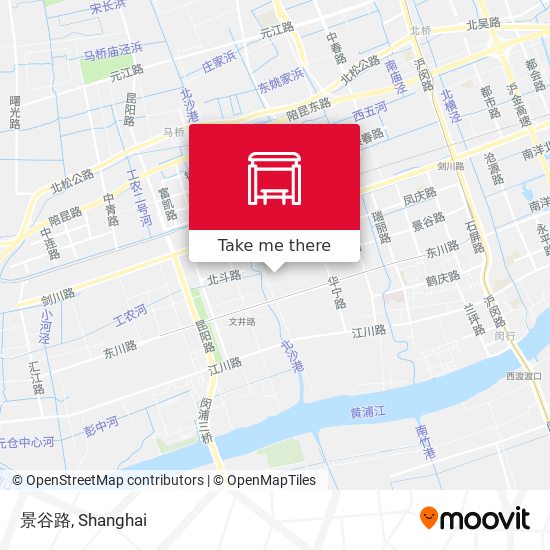 景谷路 map