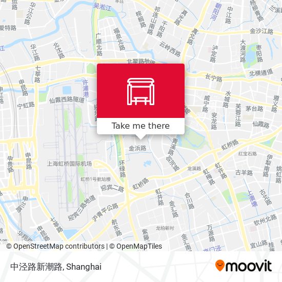 中泾路新潮路 map