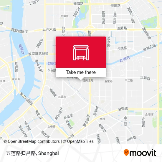 五莲路归昌路 map