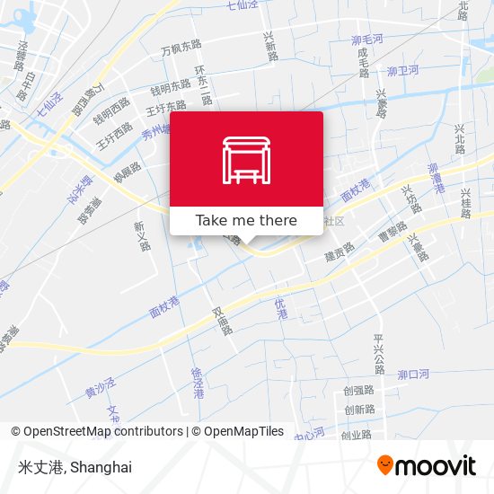 米丈港 map