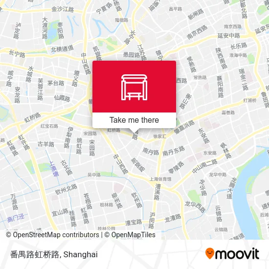 番禺路虹桥路 map