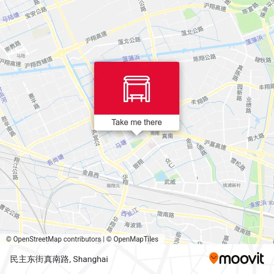 民主东街真南路 map