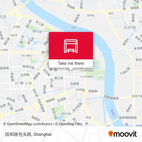 国和路包头路 map