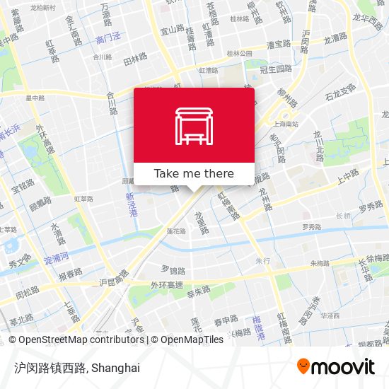 沪闵路镇西路 map