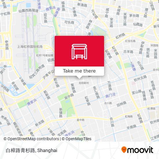 白樟路青杉路 map