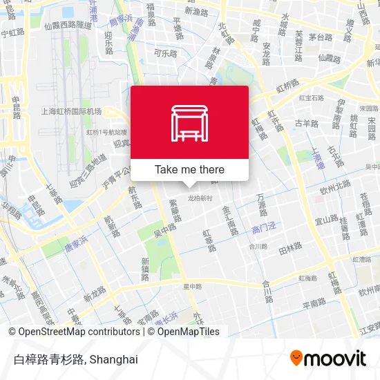 白樟路青杉路 map
