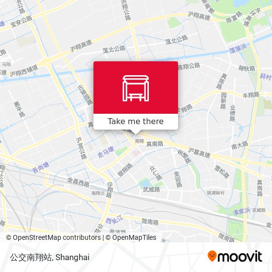 公交南翔站 map